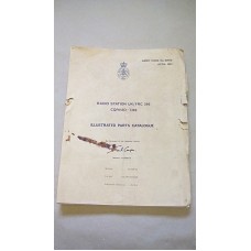 ILLUSTRATED SPARE PARTS CATALOGUE RADIO STATION UK/FRC390